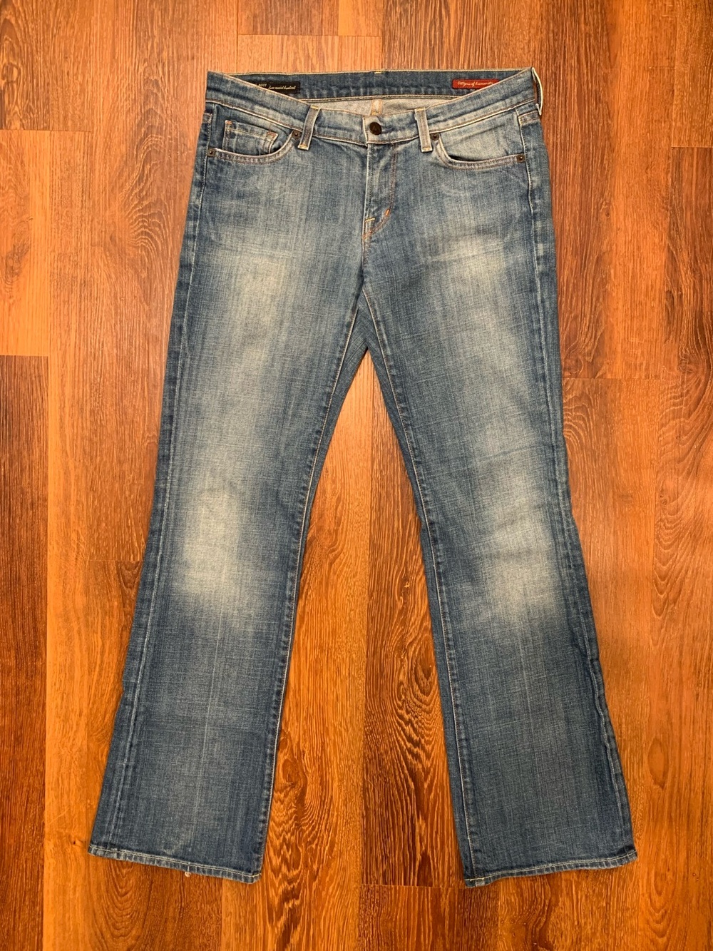 CITIZENS OF HUMANITY Low Waist Bootcut Kelly #001 Stretch Women's 29 USA Made